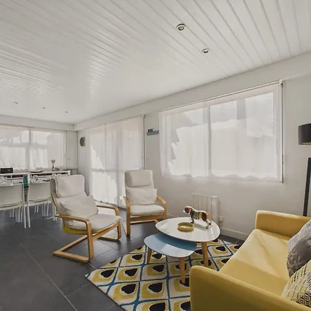 Maison Pour 8 - Terrasse - Barbecue - 500 M