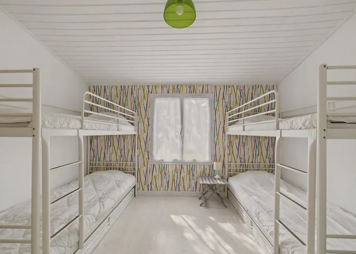 度假居 Maison Pour 8 - Terrasse - Barbecue - 500 M 布雷蒂诺斯梅尔